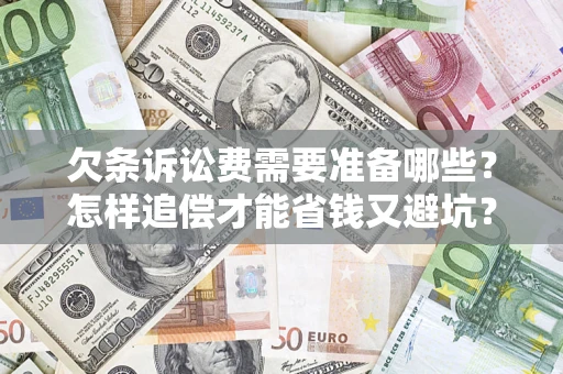 济南欠条诉讼费需要准备哪些？怎样追偿才能省钱又避坑？