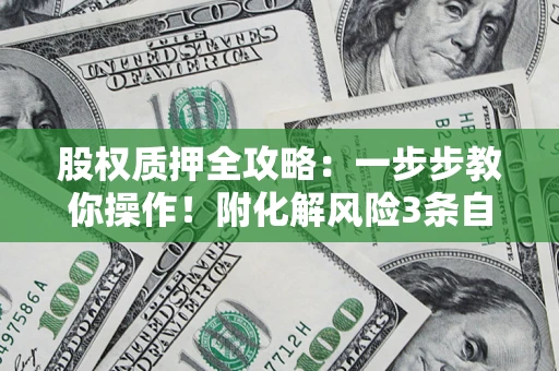济南股权质押全攻略：一步步教你操作！附化解风险3条自救法则
